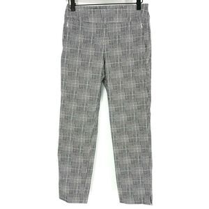 Margaret M Pants Glen Plaid Slimming Zip